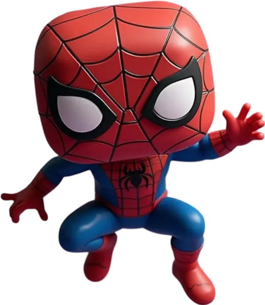 Figura Funko Pop de Spider-Man en acción - Funkilandia